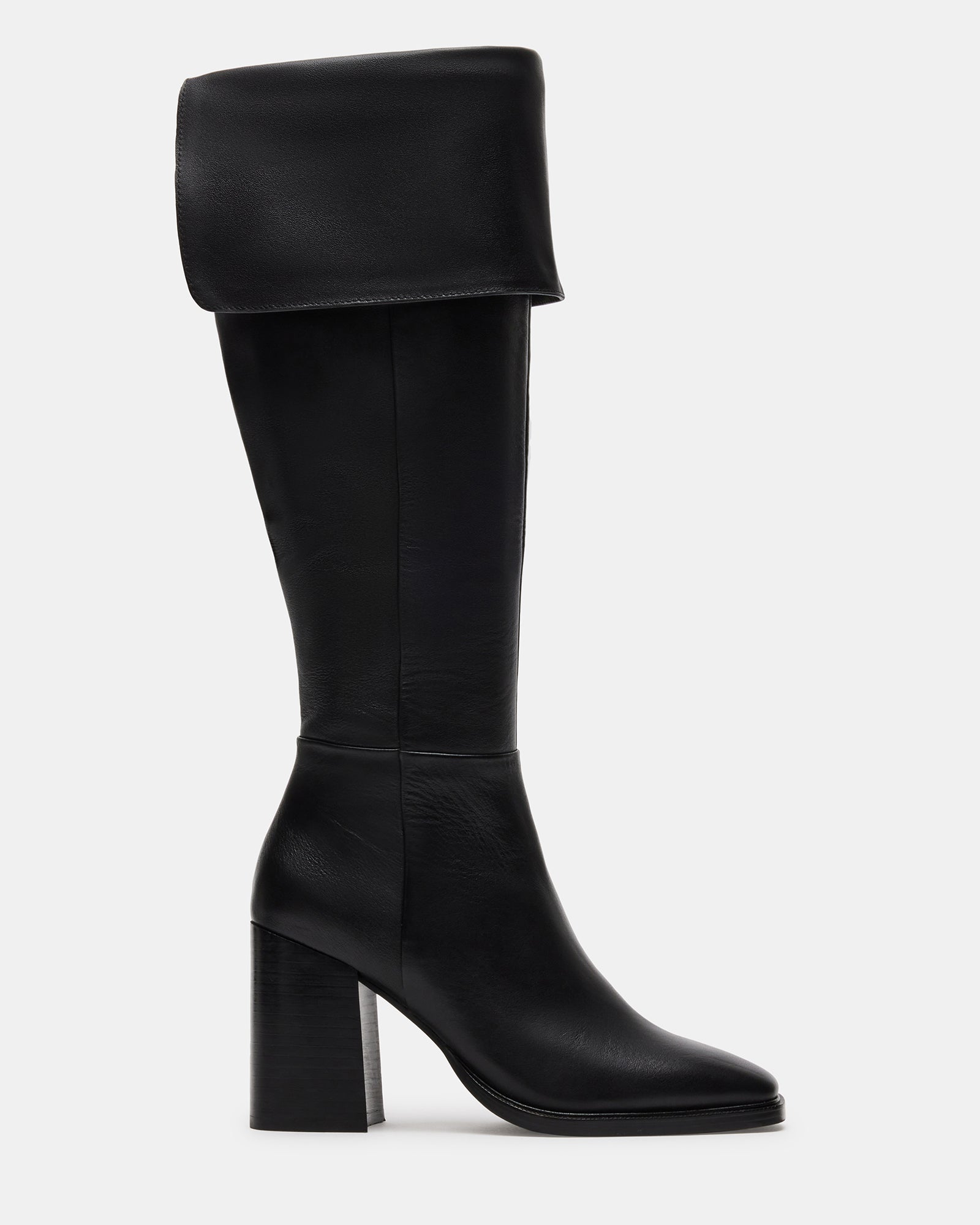 SIERRA BLACK LEATHER - Women's Shoes - Steve Madden Canada