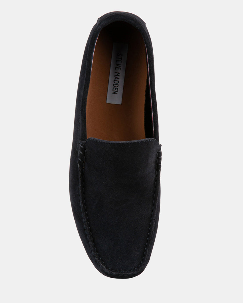 SILASSS NAVY SUEDE - Men's Shoes - Steve Madden Canada