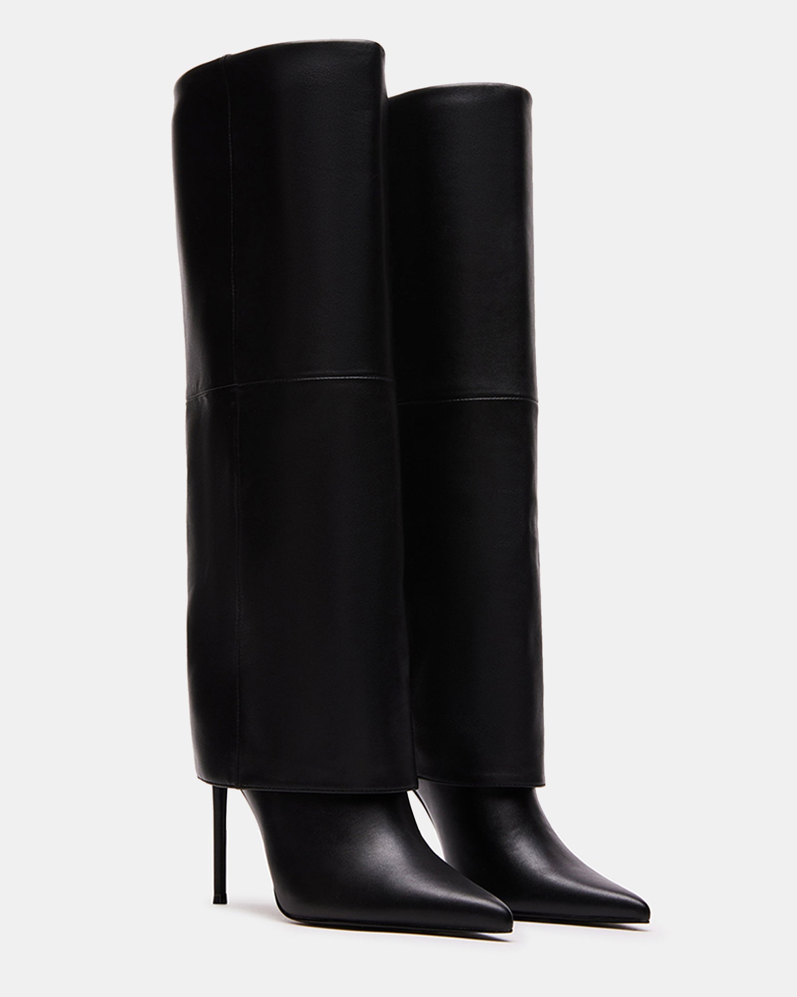SMITH BLACK LEATHER - Women's Shoes - Steve Madden Canada