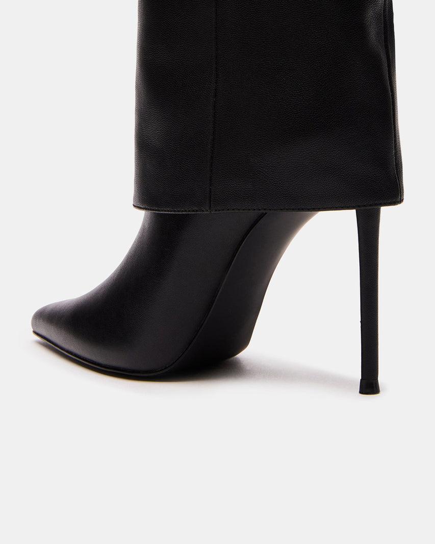 SMITH BLACK LEATHER - Women's Shoes - Steve Madden Canada