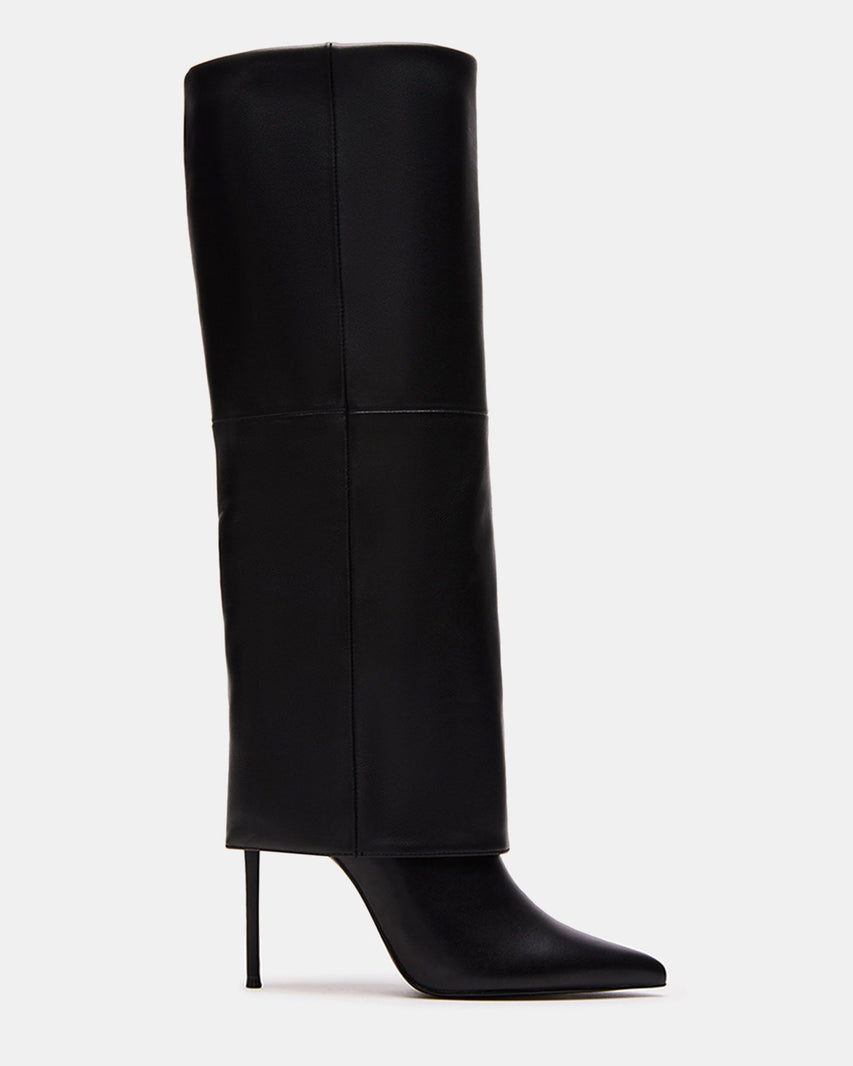 SMITH BLACK LEATHER - Women's Shoes - Steve Madden Canada