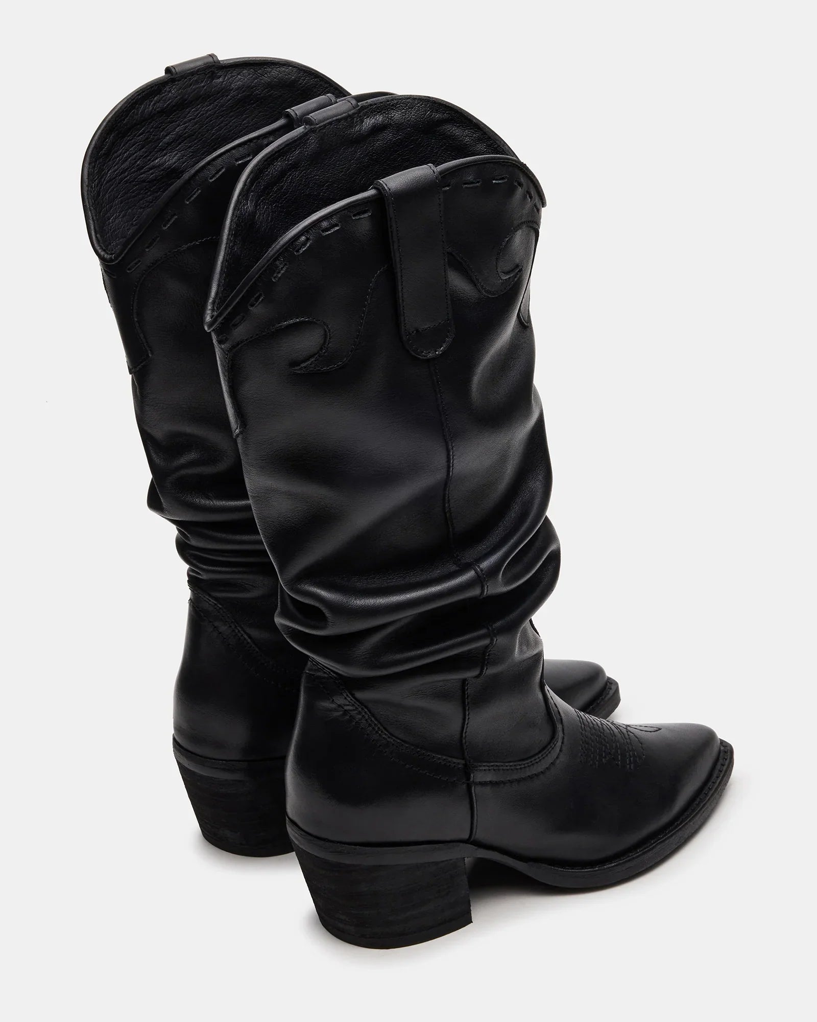 STAGE BLACK LEATHER - Women's Shoes - Steve Madden Canada