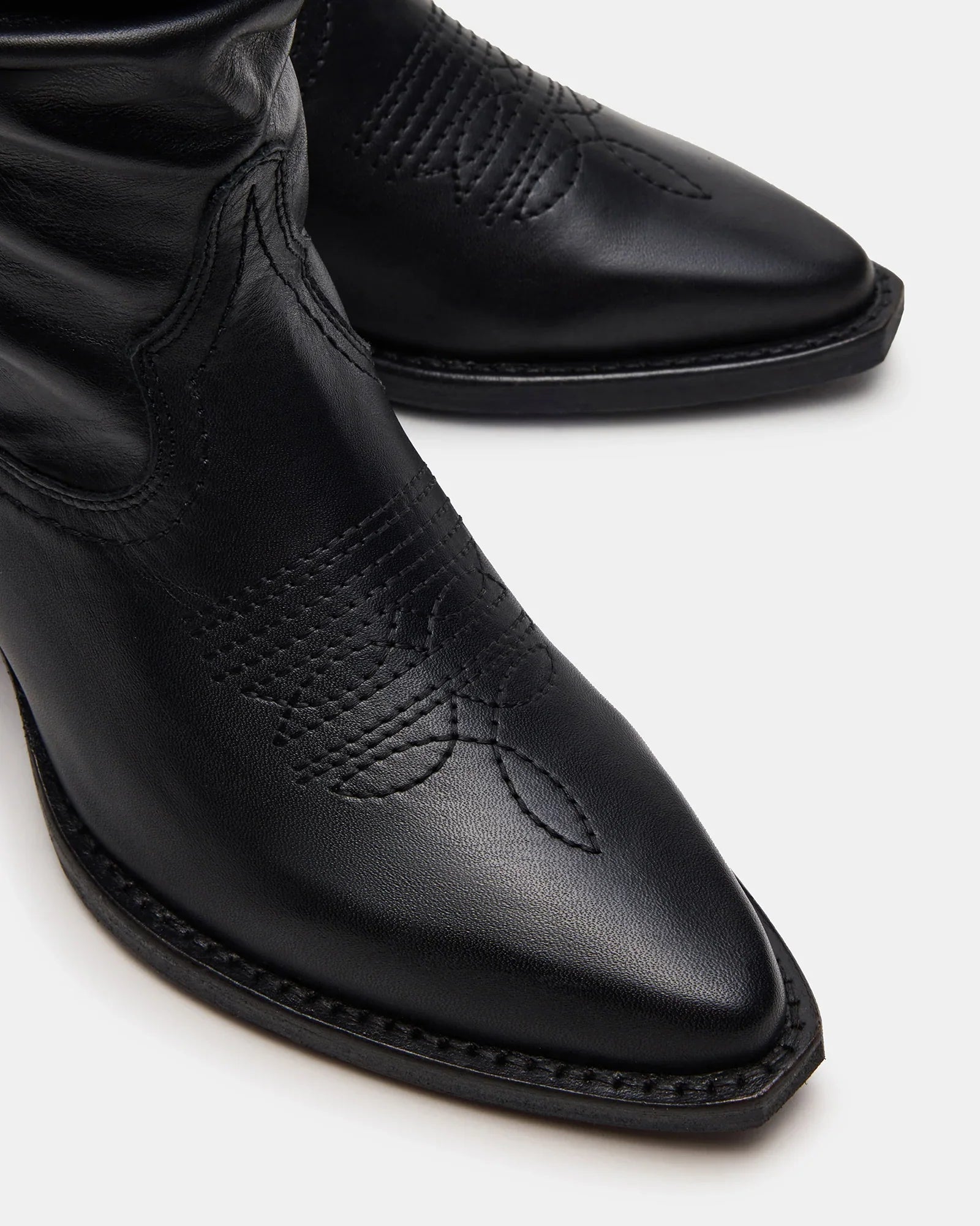 STAGE BLACK LEATHER - Women's Shoes - Steve Madden Canada