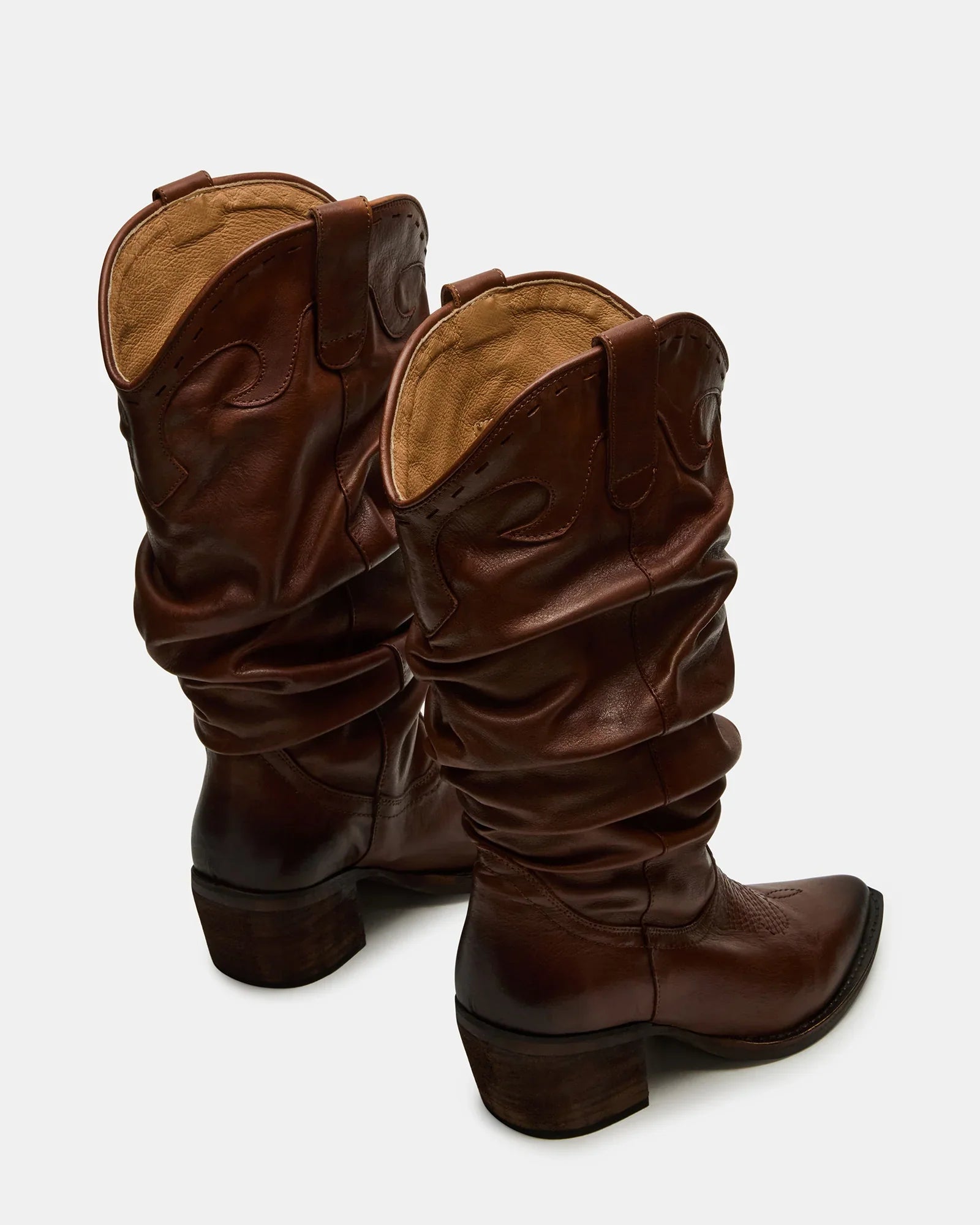 STAGE BROWN LEATHER - Women's Shoes - Steve Madden Canada