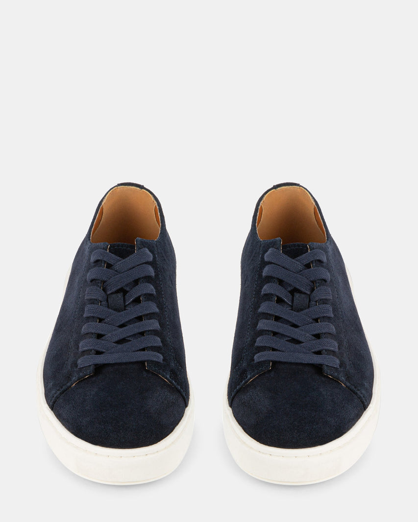 STANDARD NAVY SUEDE - Men's Shoes - Steve Madden Canada