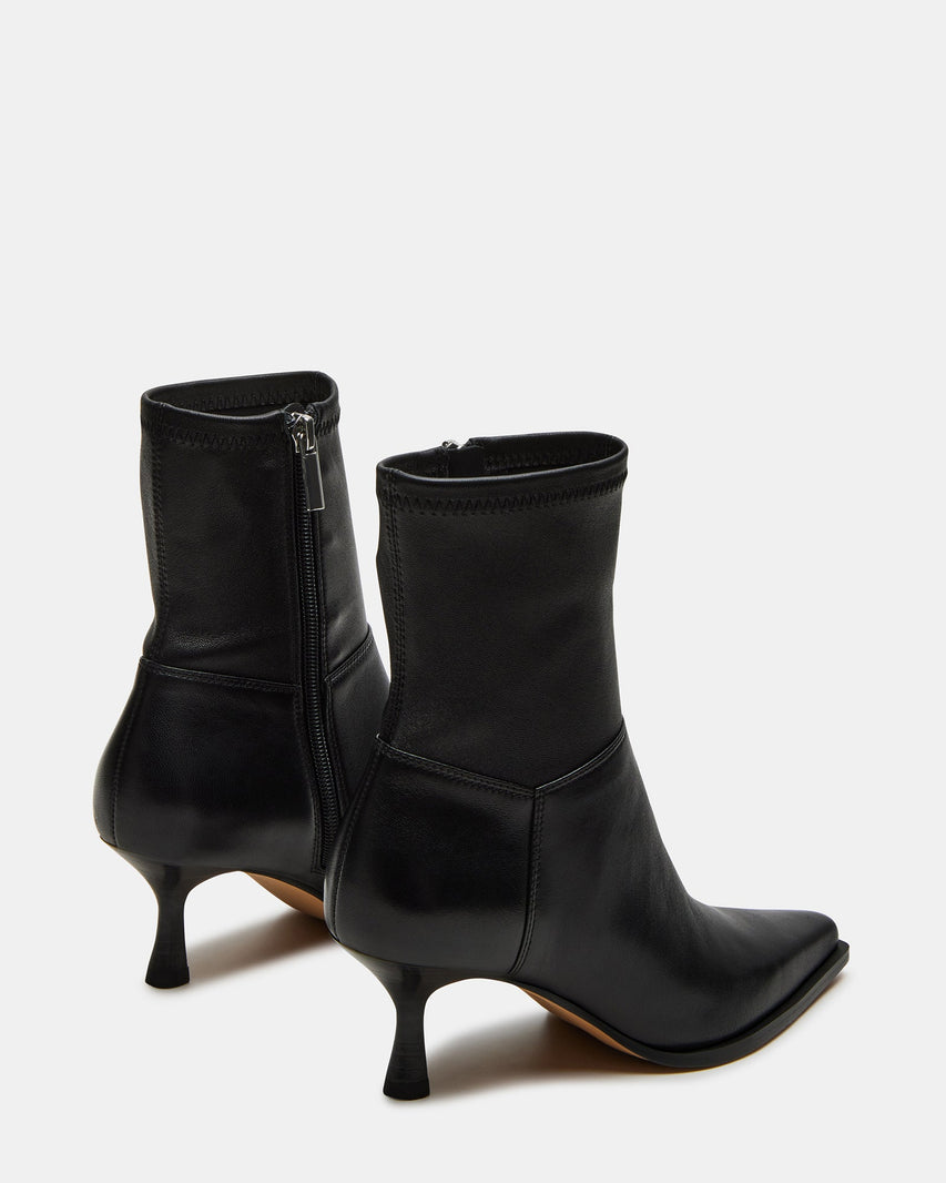 STASIA BLACK LEATHER - Women's Shoes - Steve Madden Canada