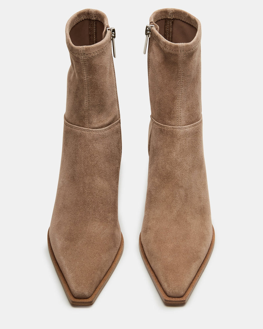 STASIA TAUPE SUEDE - Women's Shoes - Steve Madden Canada