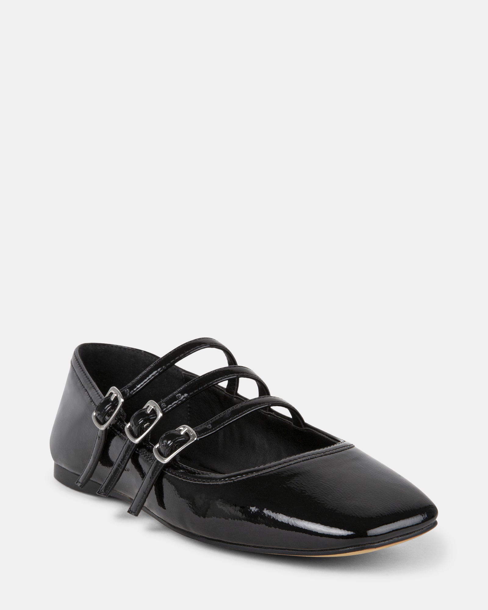 STOIC BLACK PATENT - Women's Shoes - Steve Madden Canada
