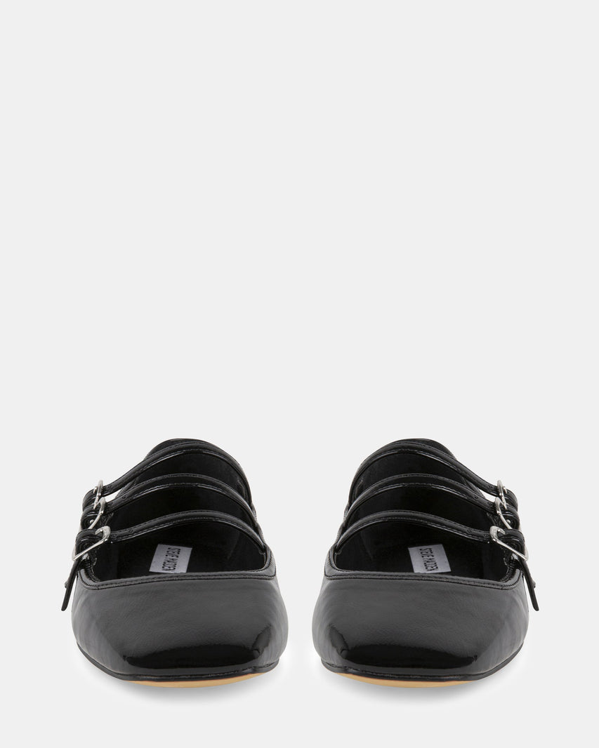 STOIC BLACK PATENT - Women's Shoes - Steve Madden Canada