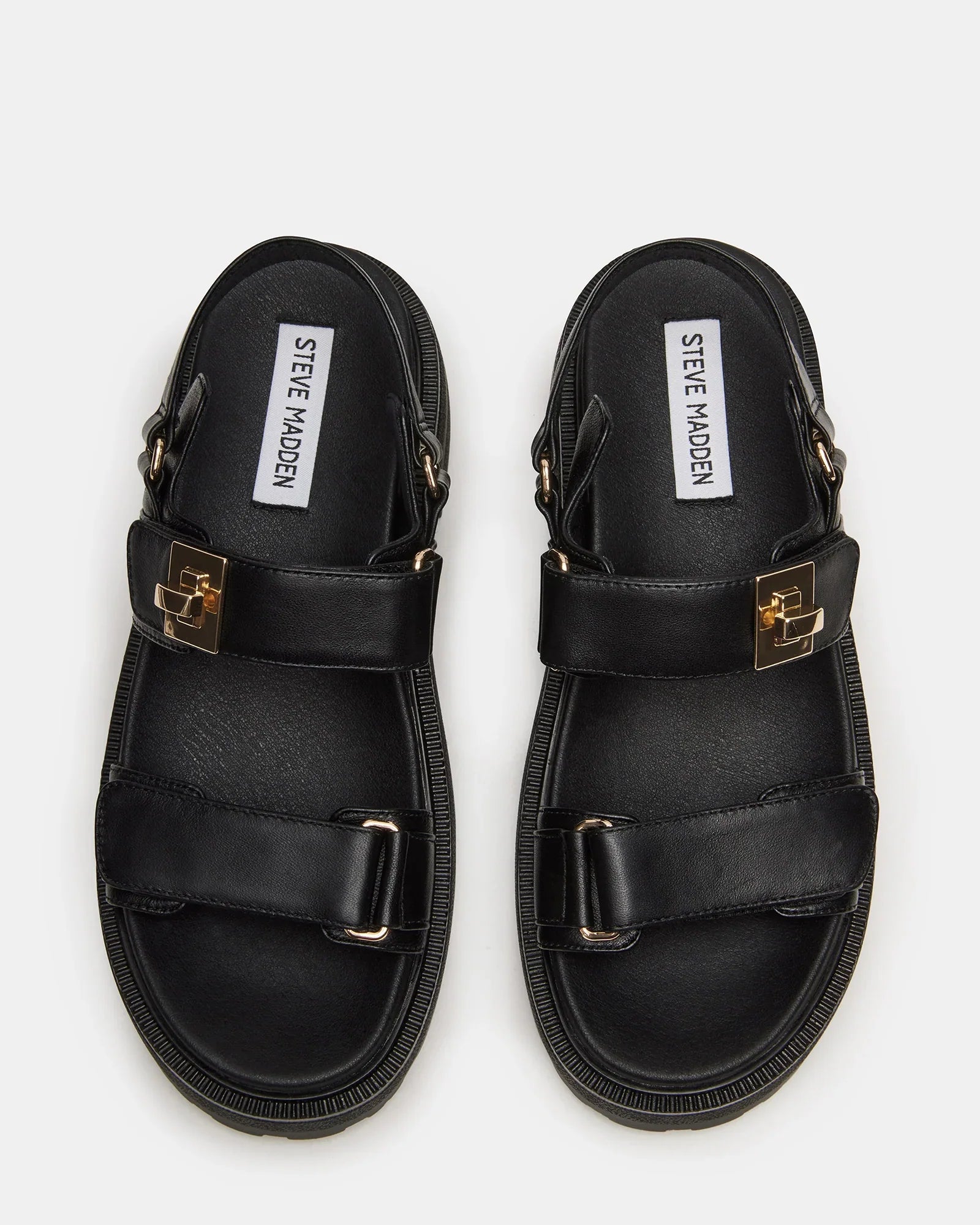SUPERMONA BLACK LEATHER - Women's Shoes - Steve Madden Canada