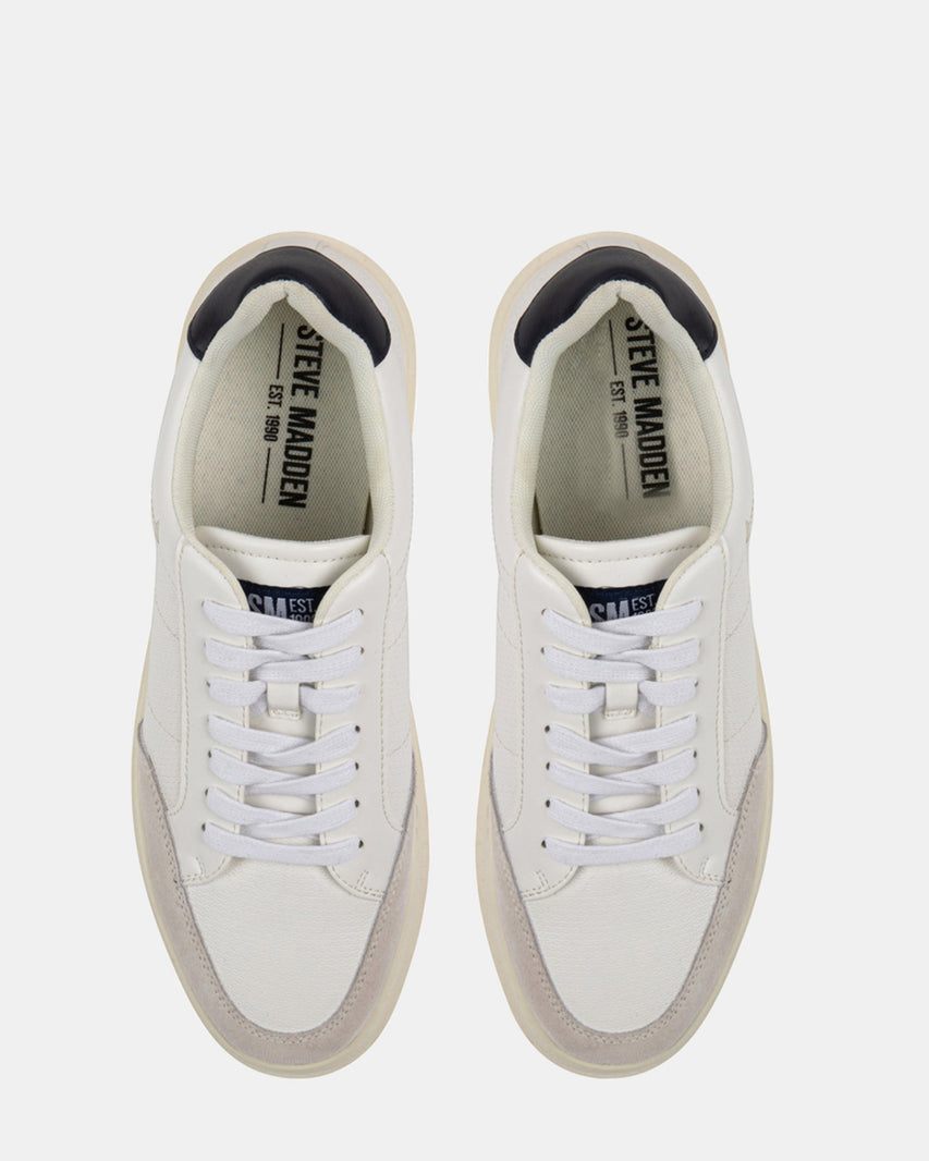 TAKARIS WHITE - Men's Shoes - Steve Madden Canada