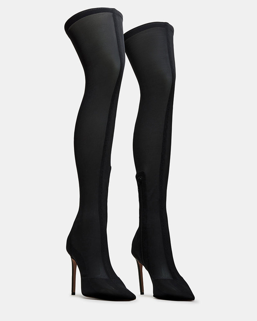 TATEEE BLACK FABRIC - Women's Shoes - Steve Madden Canada