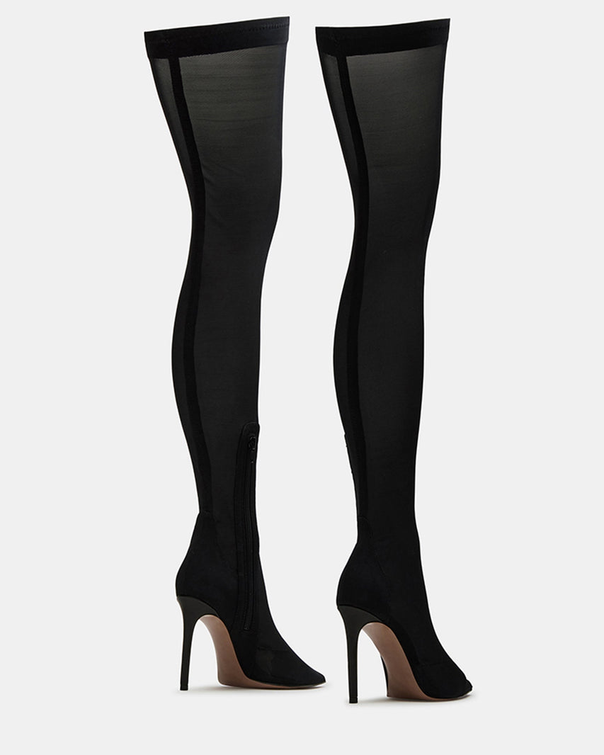 TATEEE BLACK FABRIC - Women's Shoes - Steve Madden Canada