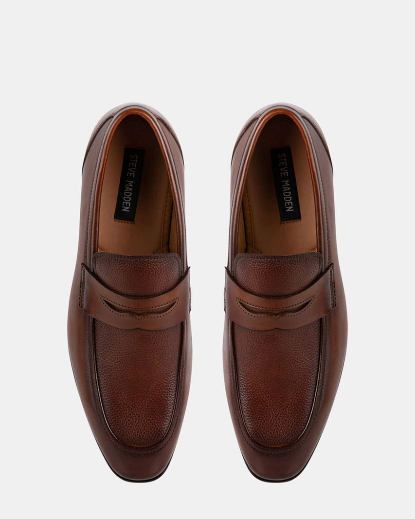 TAVER TAN LEATHER - Men's Shoes - Steve Madden Canada