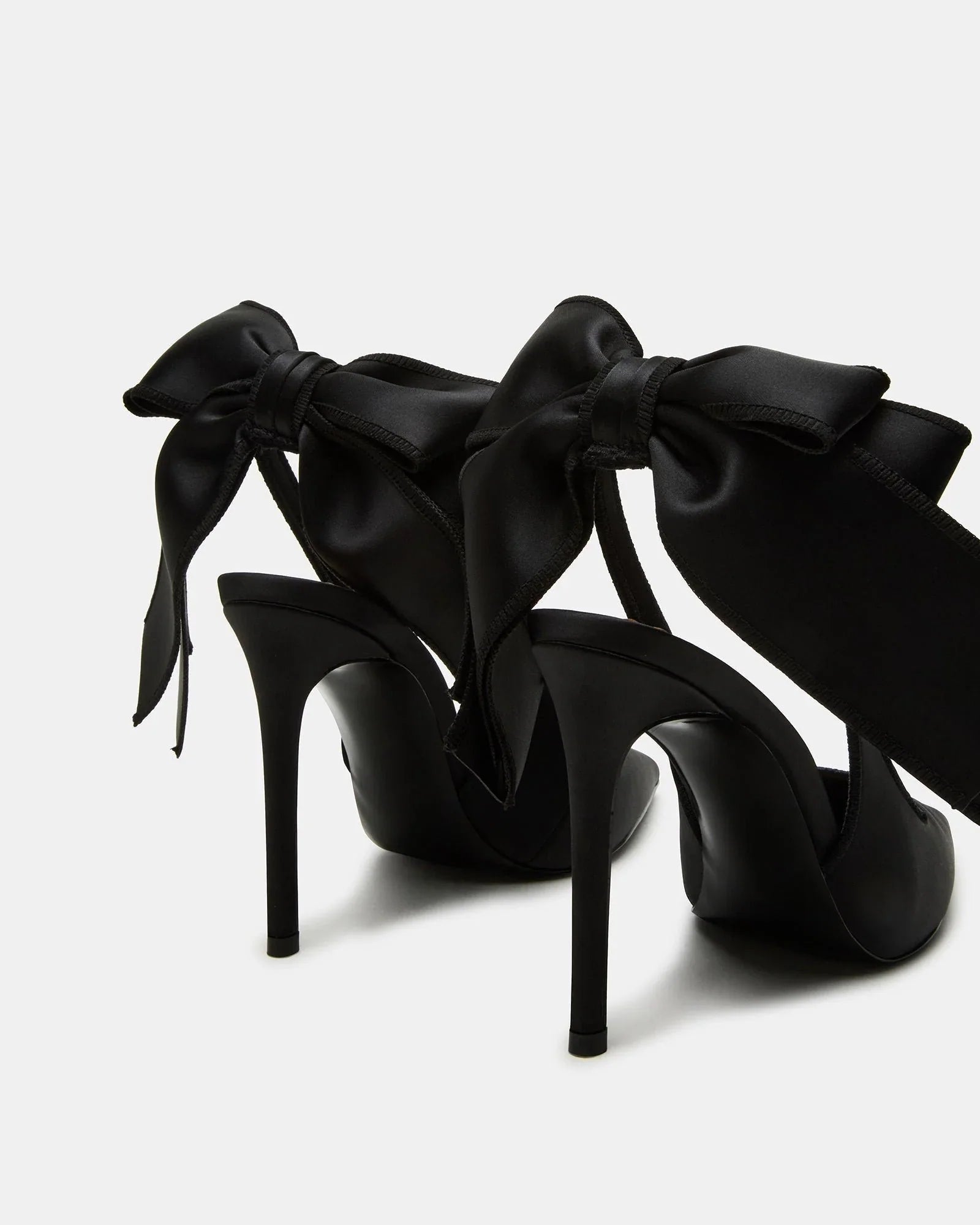 TEACUP BLACK SATIN - Women's Shoes - Steve Madden Canada