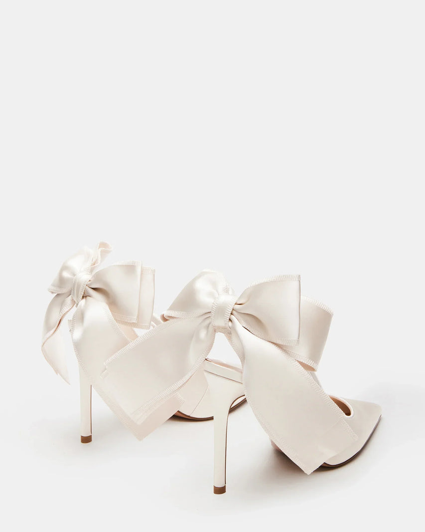 TEACUP WHITE SATIN - Women's Shoes - Steve Madden Canada