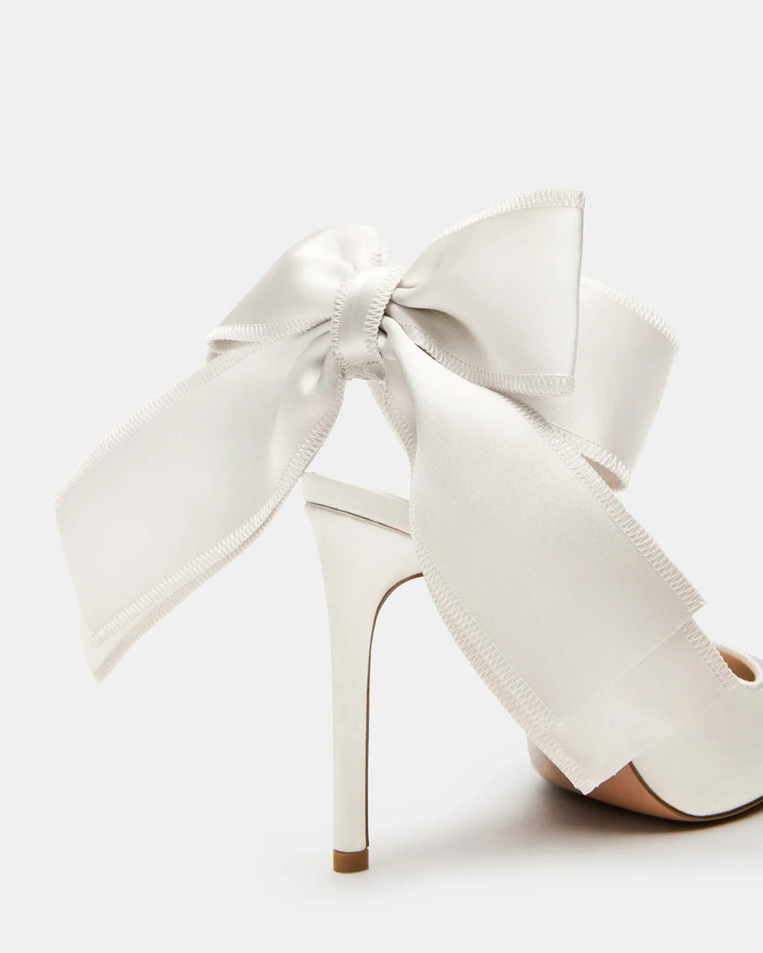 TEACUP WHITE SATIN - Women's Shoes - Steve Madden Canada