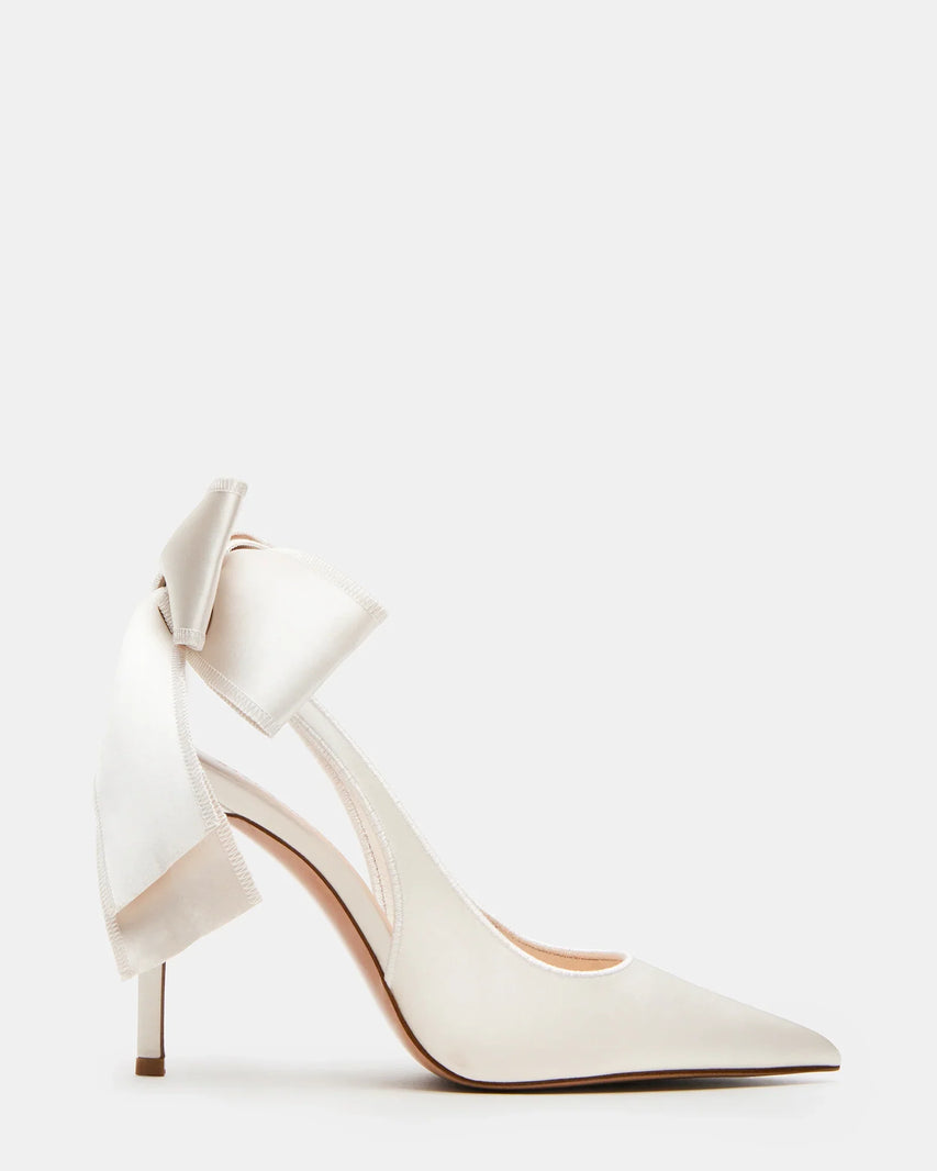 TEACUP WHITE SATIN - Women's Shoes - Steve Madden Canada