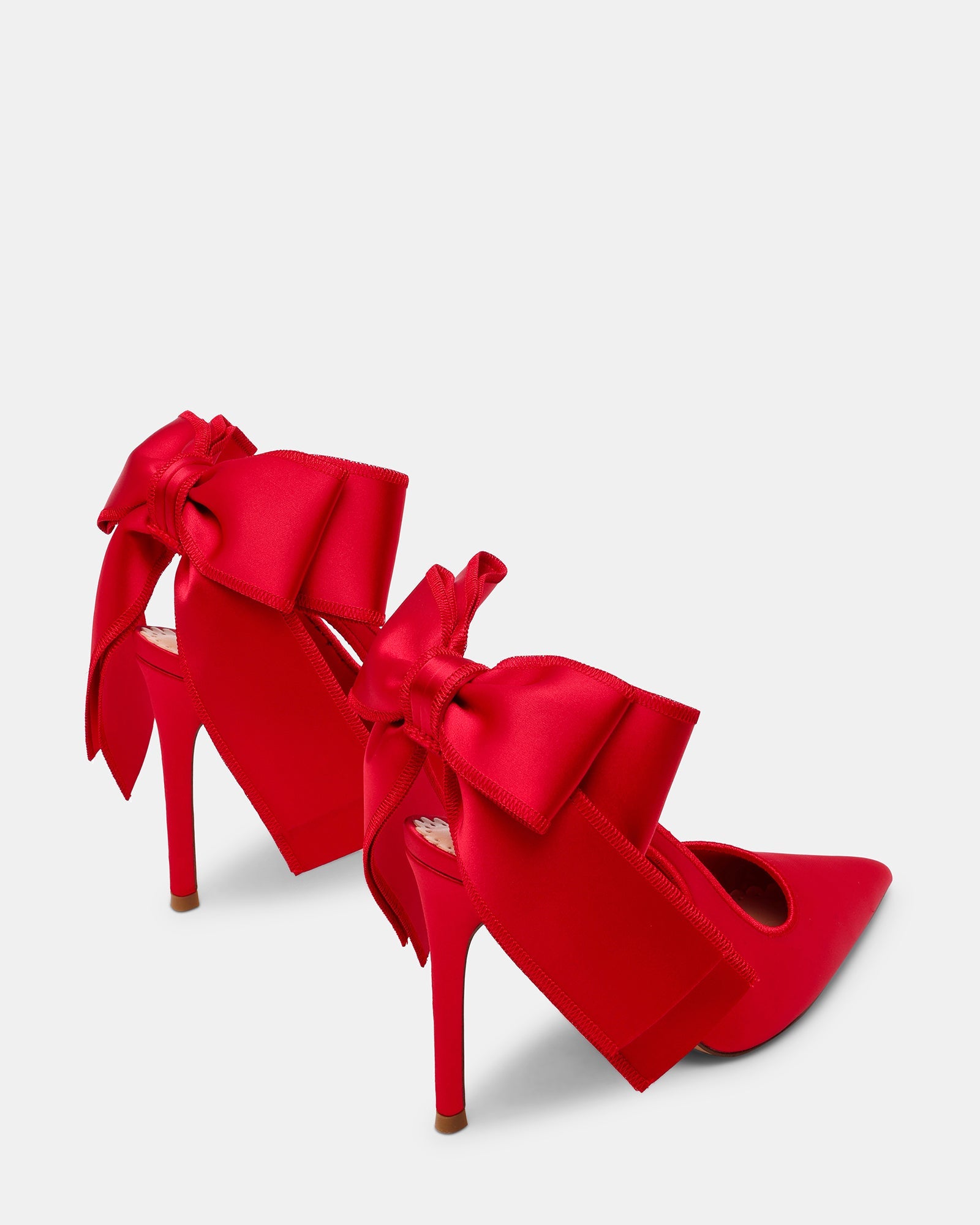 TEACUP RED SATIN - Women's Shoes - Steve Madden Canada