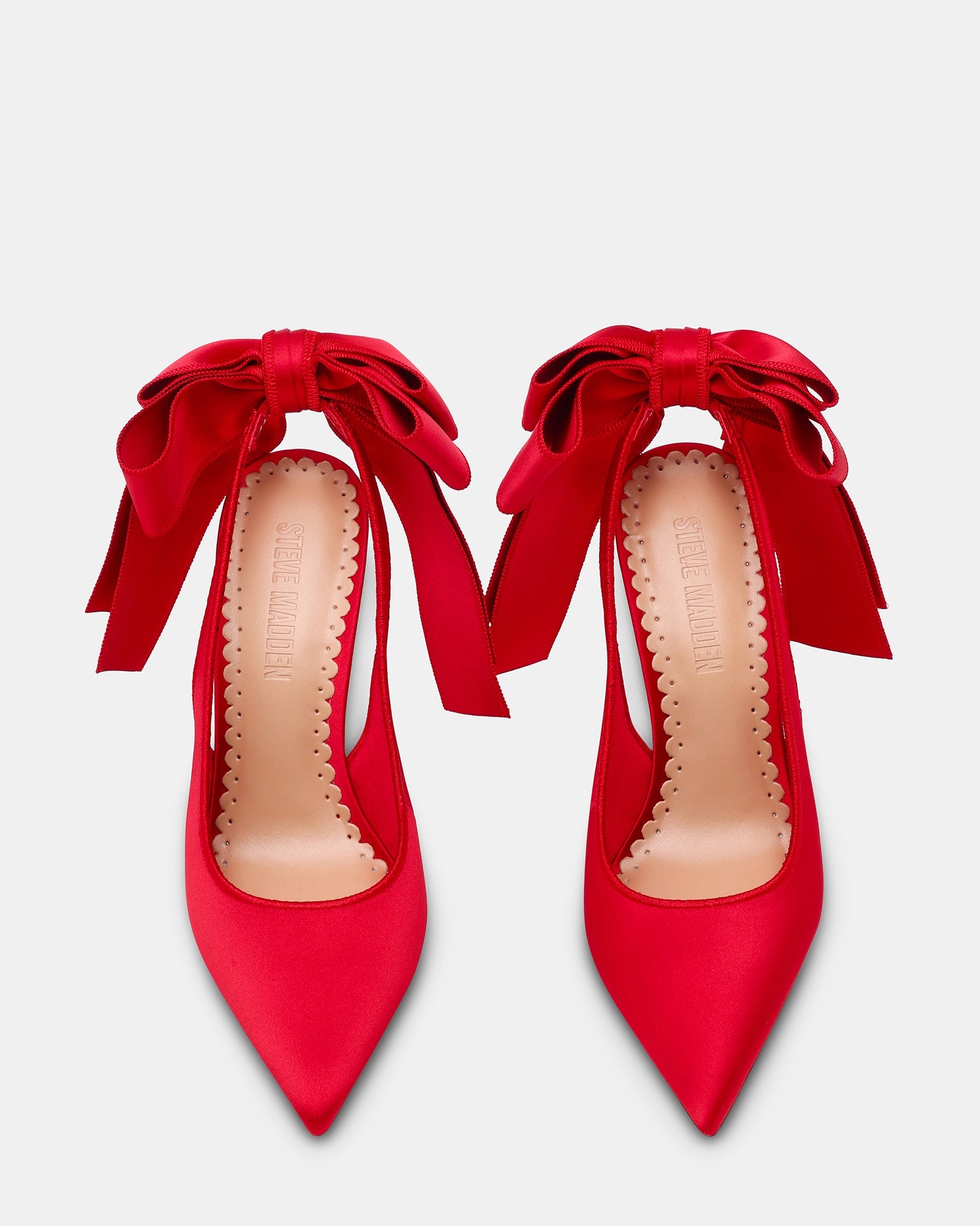 TEACUP RED SATIN - Women's Shoes - Steve Madden Canada