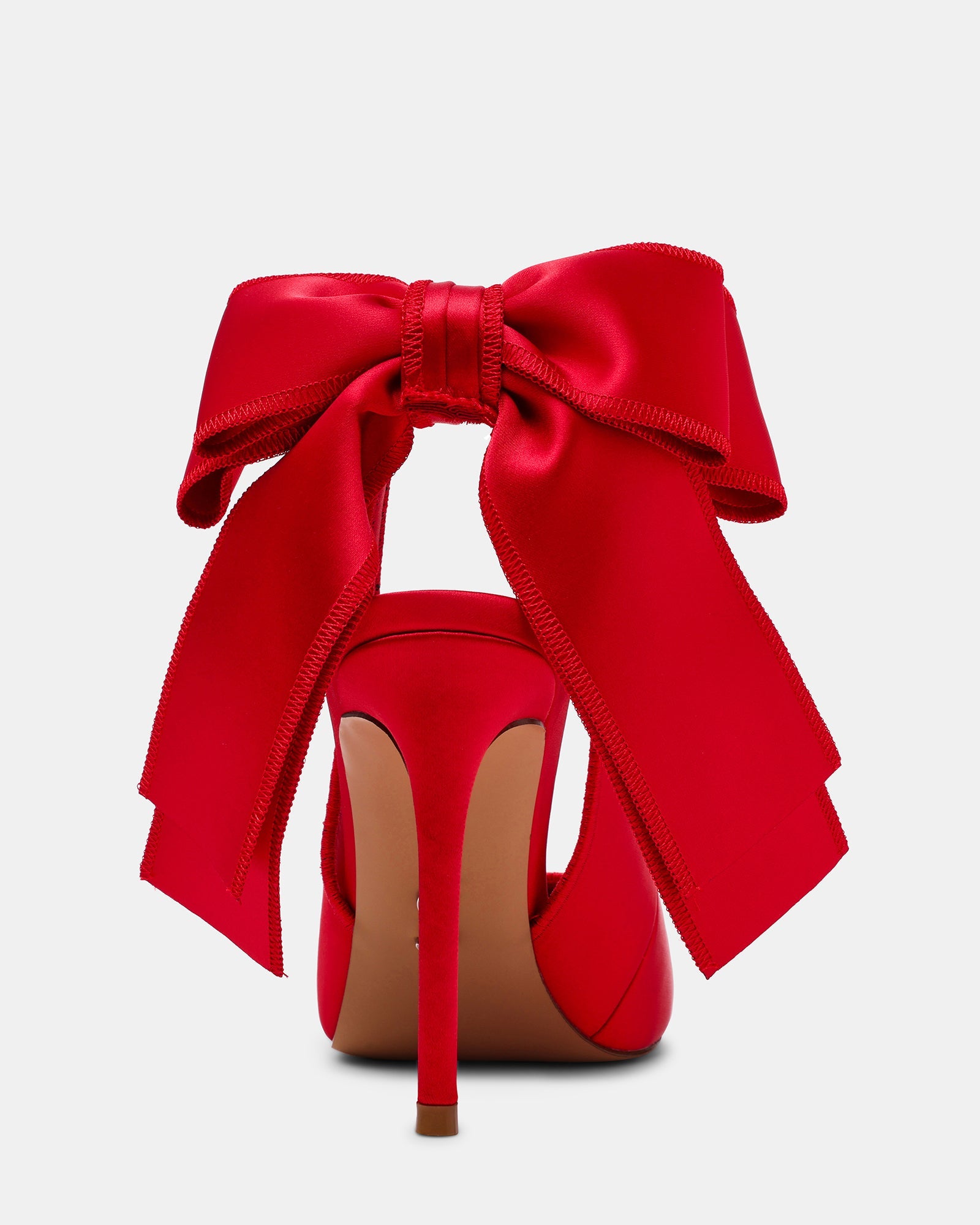 TEACUP RED SATIN - Women's Shoes - Steve Madden Canada