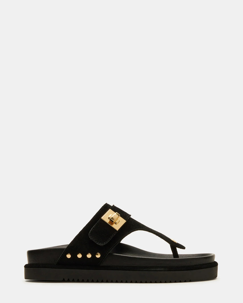 THONA BLACK SUEDE - Women's Shoes - Steve Madden Canada