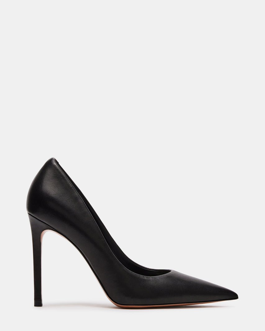 THRIVE BLACK LEATHER - Women's Shoes - Steve Madden Canada