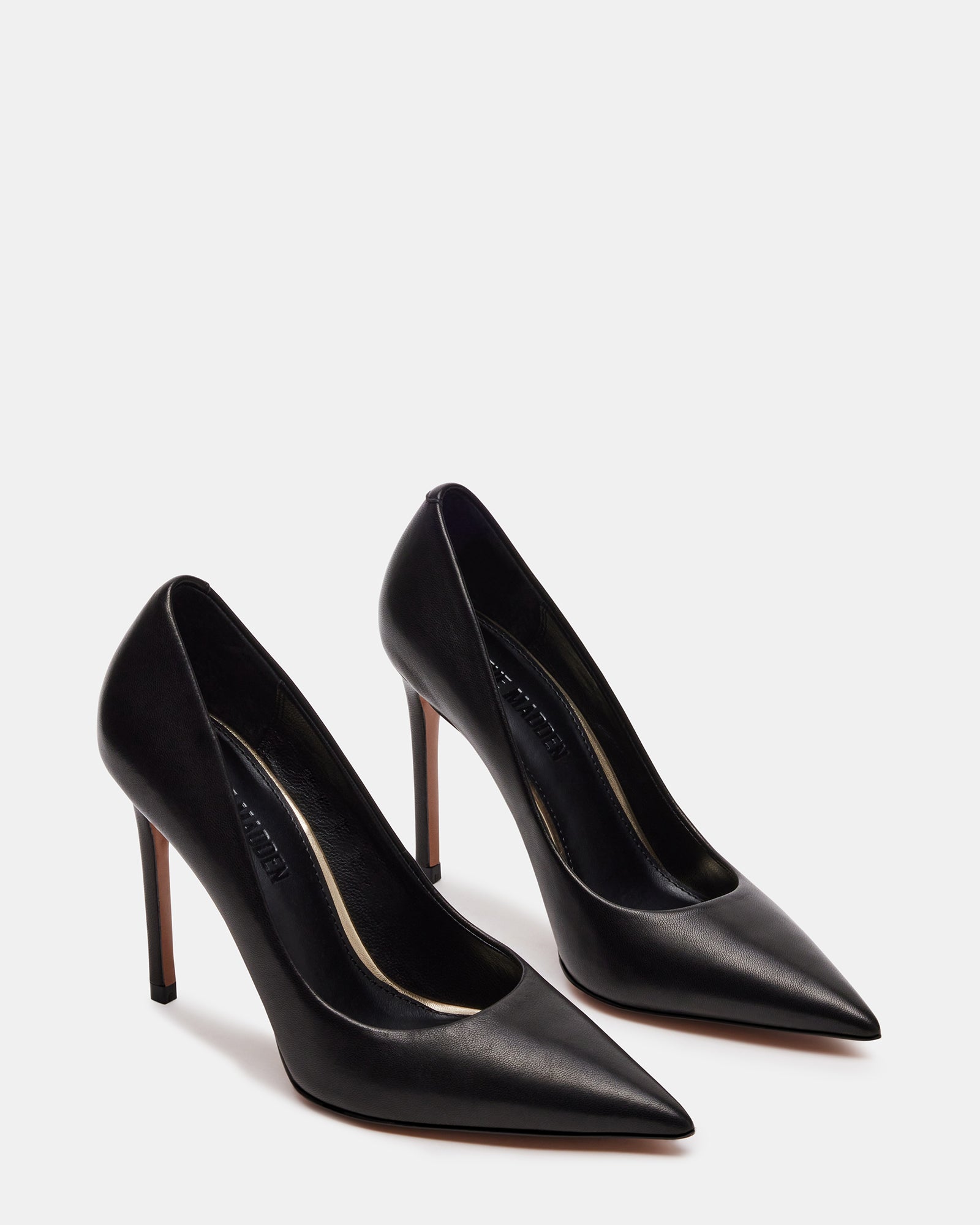 THRIVE BLACK LEATHER - Women's Shoes - Steve Madden Canada