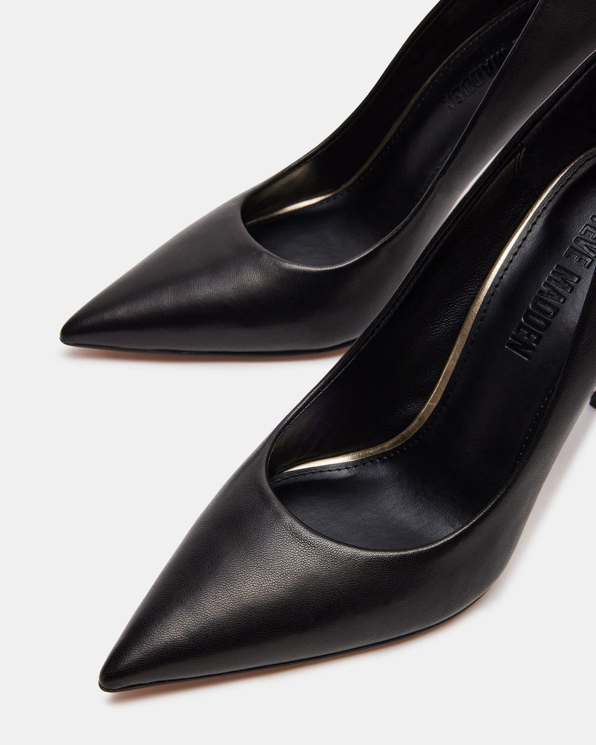 THRIVE BLACK LEATHER - Women's Shoes - Steve Madden Canada