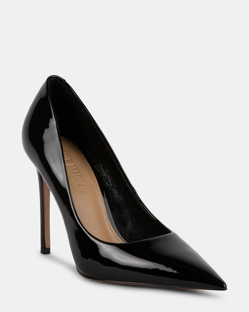 THRIVE BLACK PATENT - Women's Shoes - Steve Madden Canada