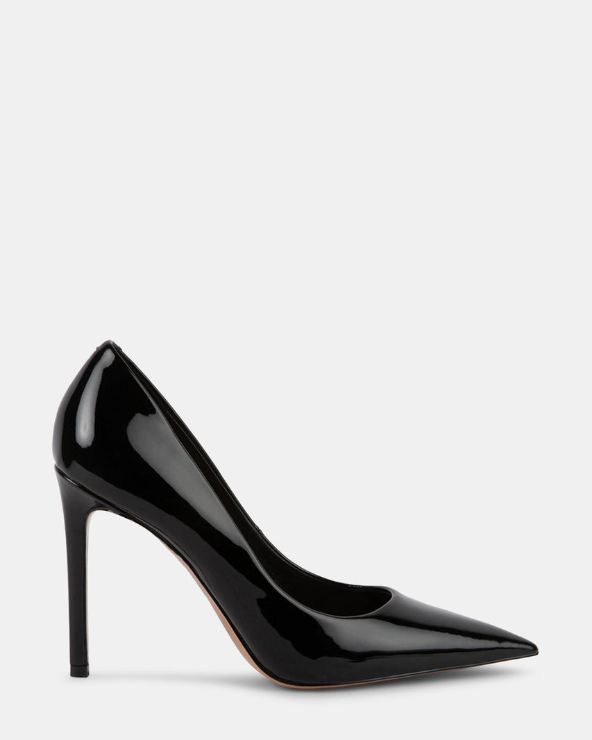THRIVE BLACK PATENT - Women's Shoes - Steve Madden Canada