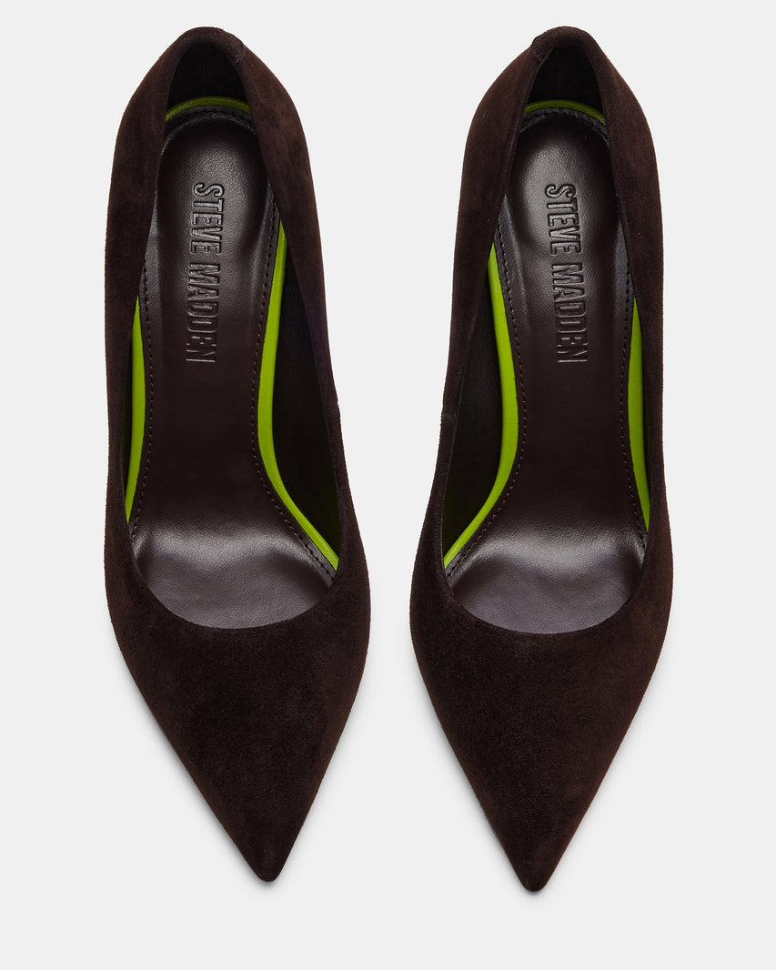 THRIVE BROWN SUEDE - Women's Shoes - Steve Madden Canada