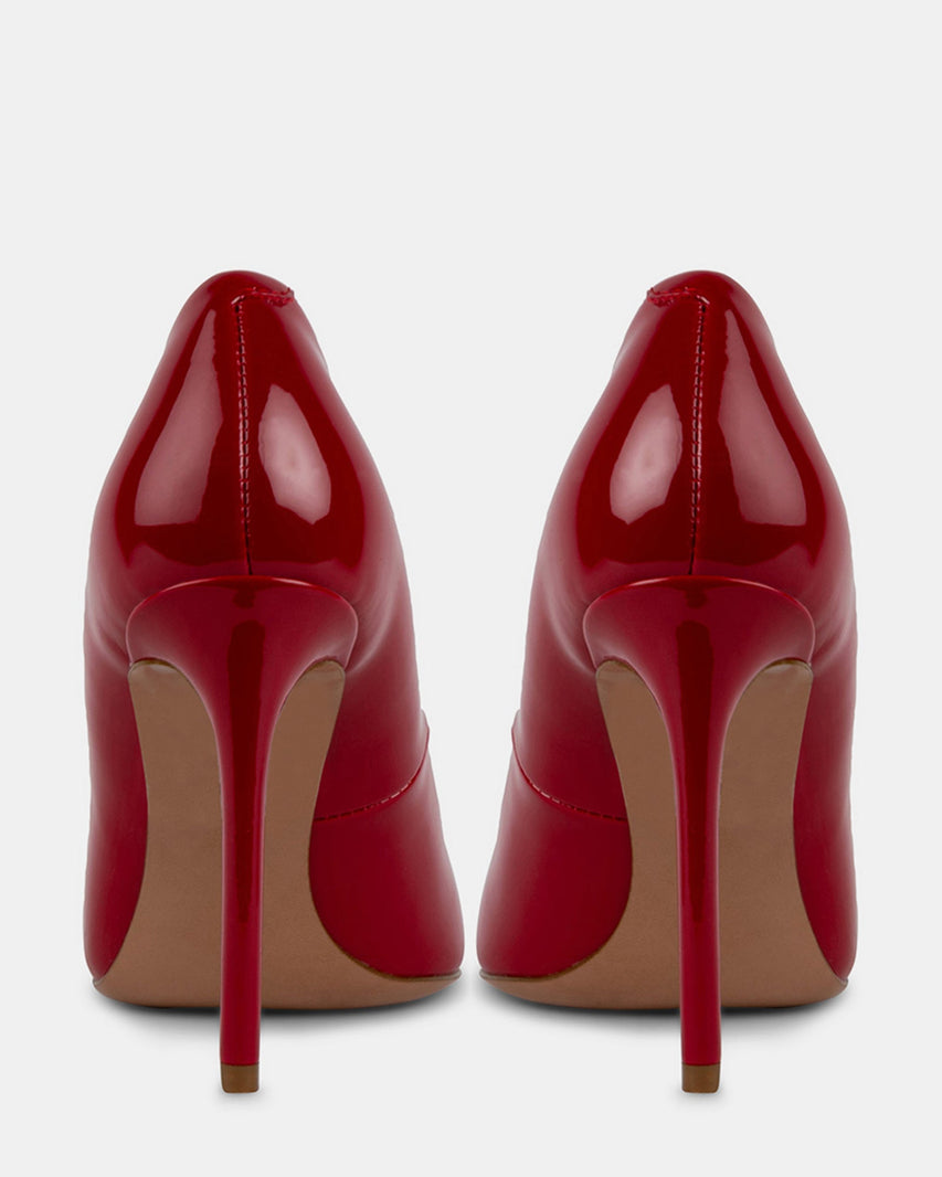 THRIVE RED PATENT - Women's Shoes - Steve Madden Canada