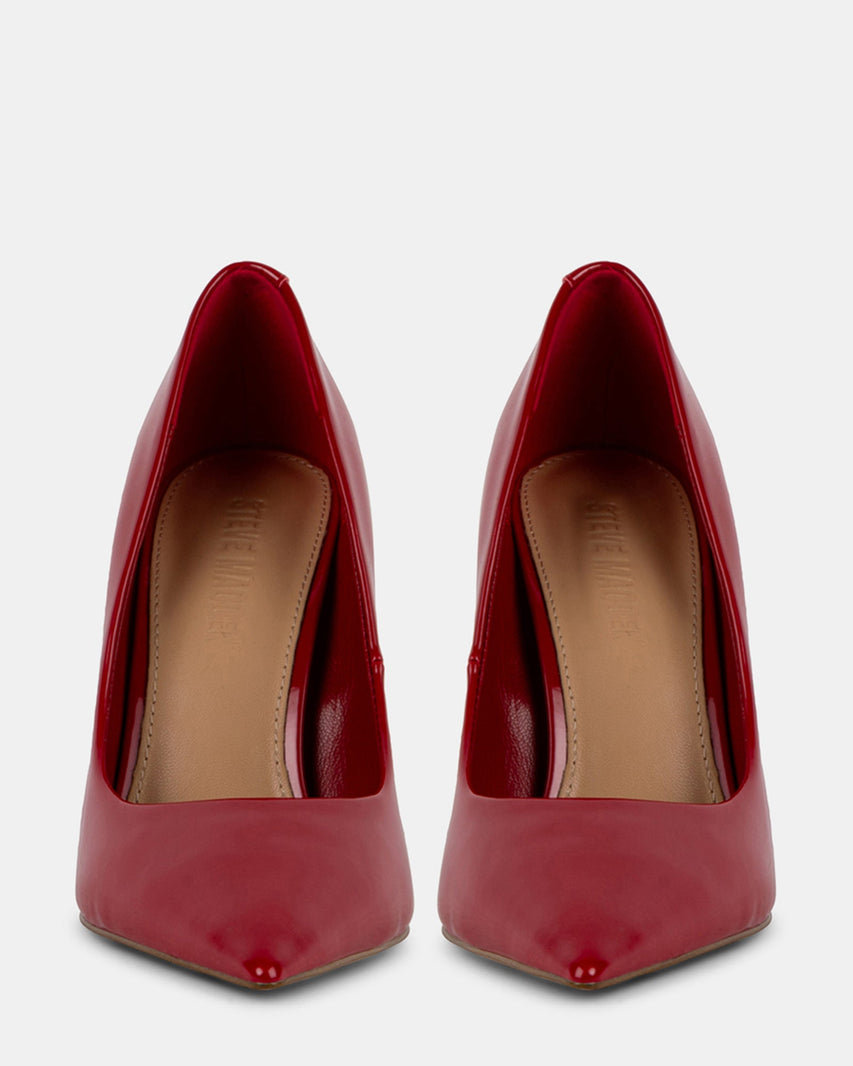 THRIVE RED PATENT - Women's Shoes - Steve Madden Canada