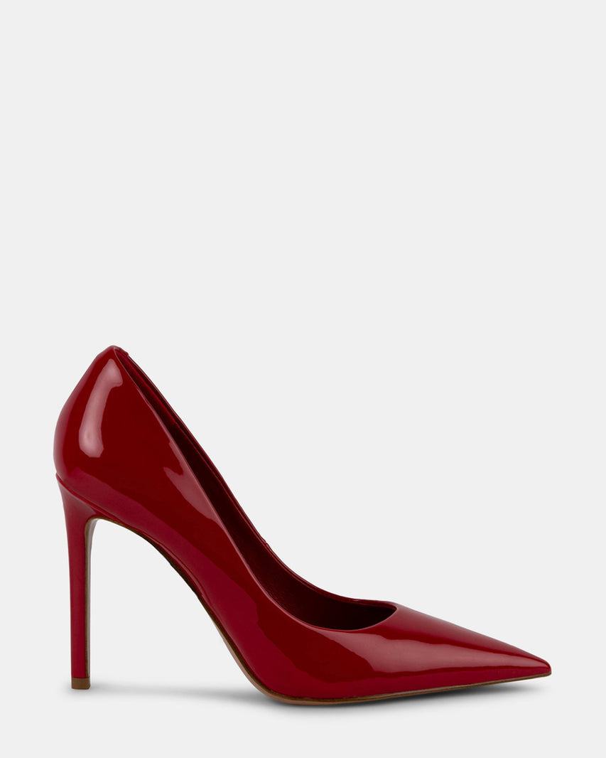 THRIVE RED PATENT - Women's Shoes - Steve Madden Canada