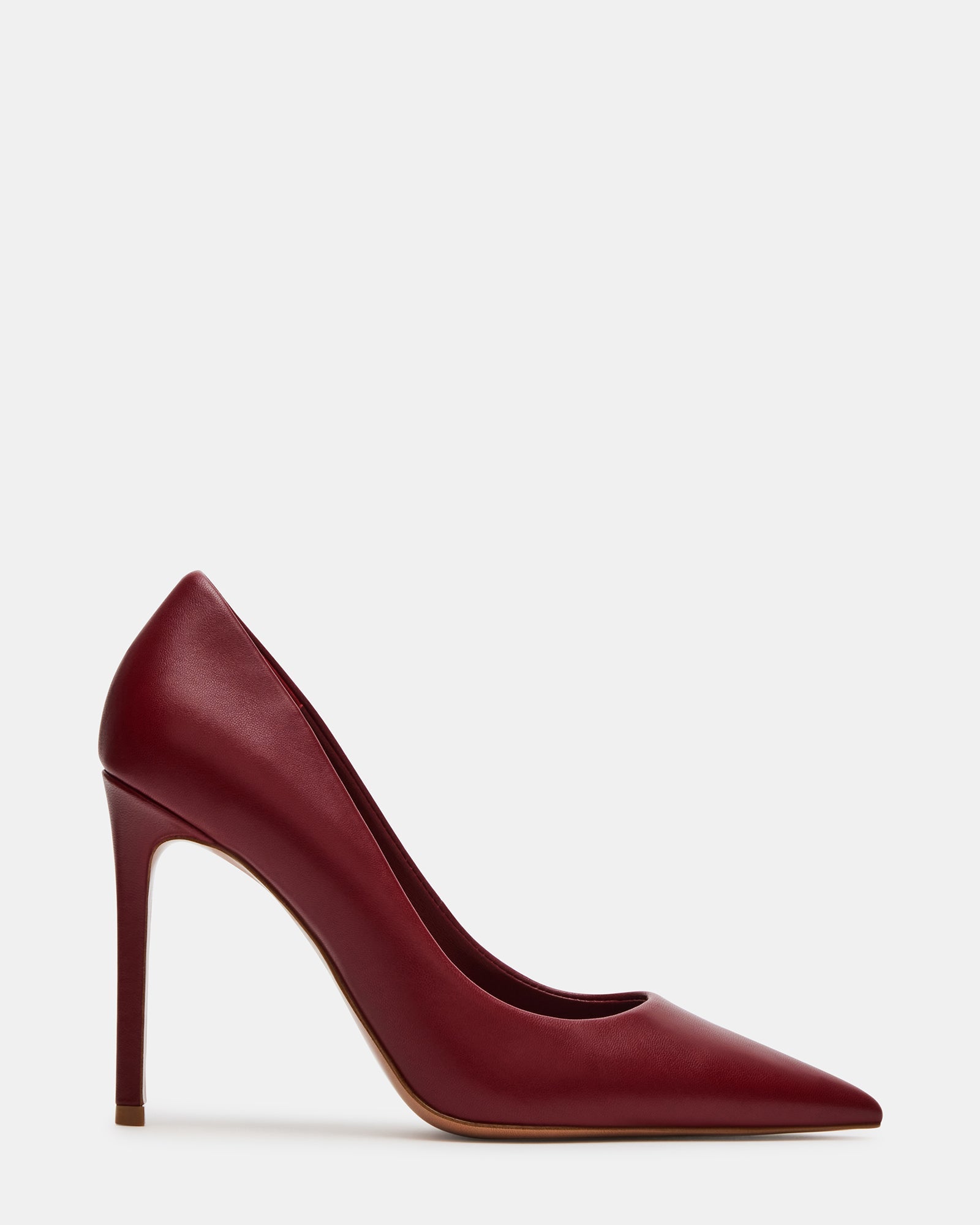THRIVE BURGUNDY LEATHER - Women's Shoes - Steve Madden Canada