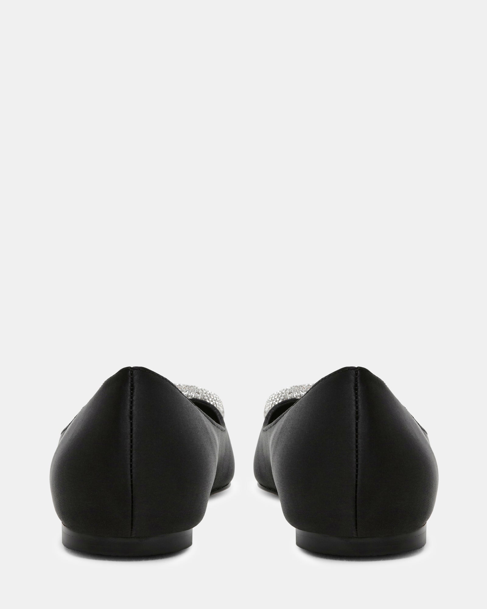 TINK BLACK SATIN - Women's Shoes - Steve Madden Canada