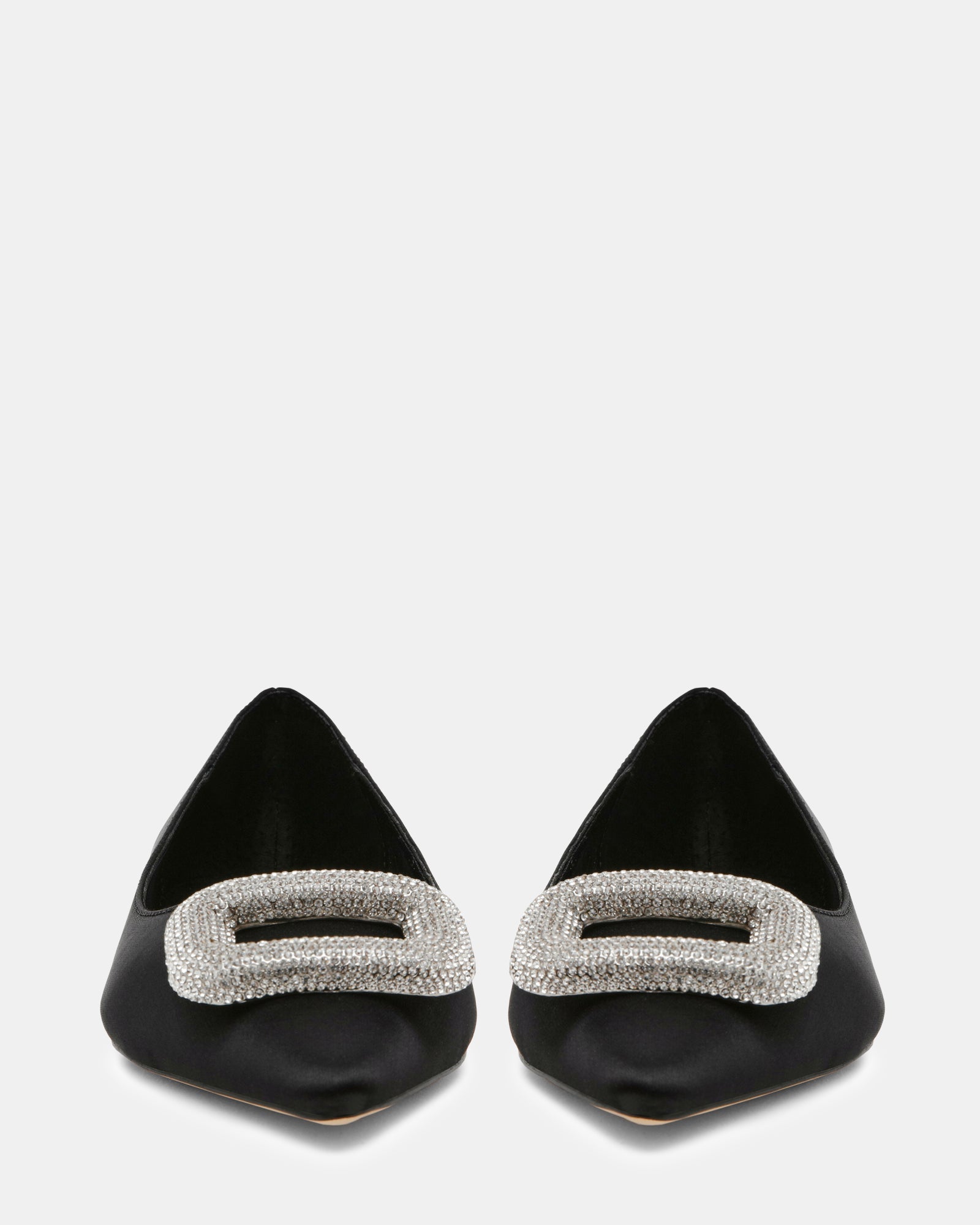 TINK BLACK SATIN - Women's Shoes - Steve Madden Canada