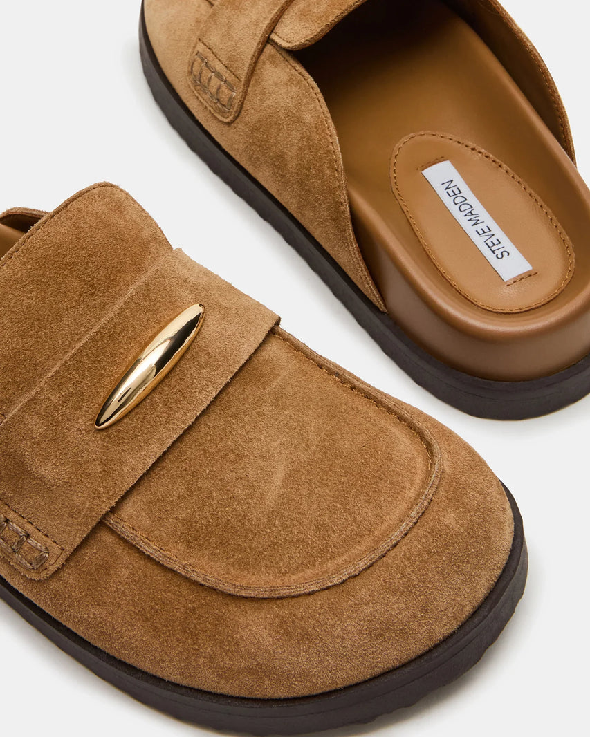 TOBIN TAN SUEDE - Women's Shoes - Steve Madden Canada