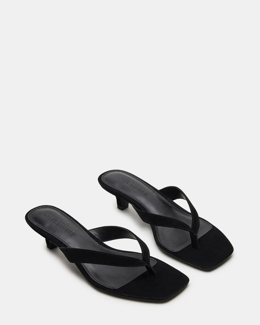TRACIE BLACK SUEDE - Women's Shoes - Steve Madden Canada