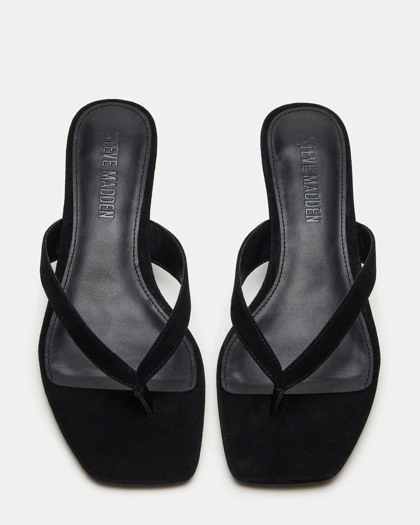 TRACIE BLACK SUEDE - Women's Shoes - Steve Madden Canada