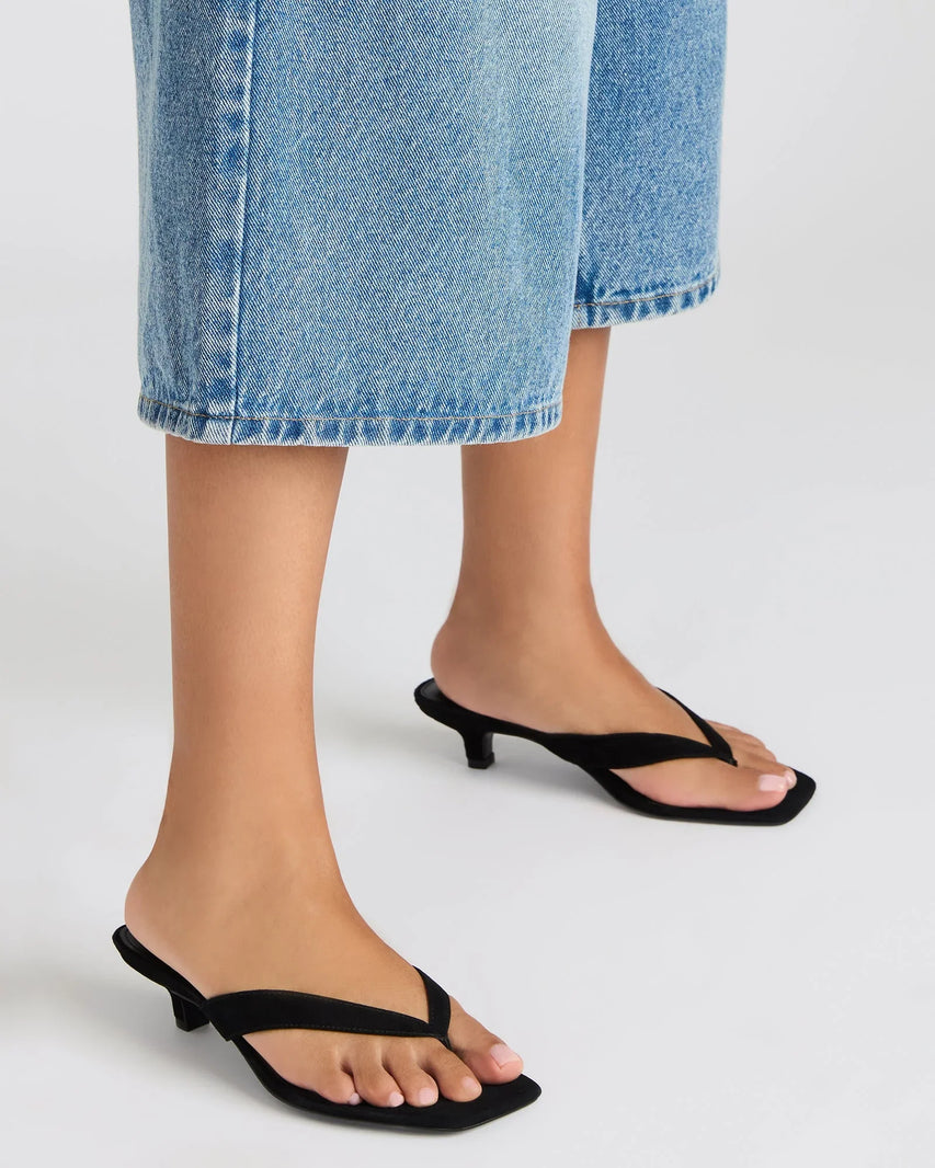 TRACIE BLACK SUEDE - Women's Shoes - Steve Madden Canada