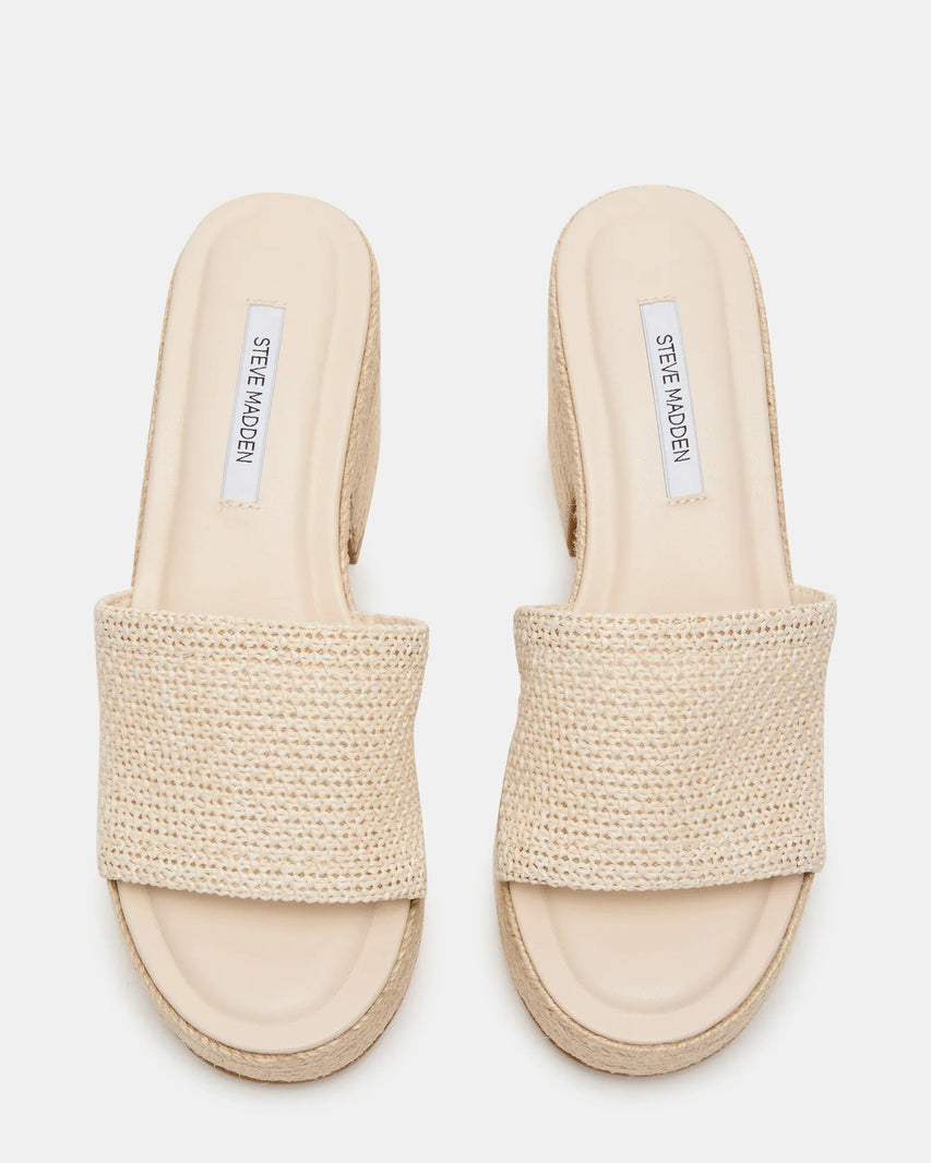 TRIPPY-CR NATURAL - Women's Shoes - Steve Madden Canada