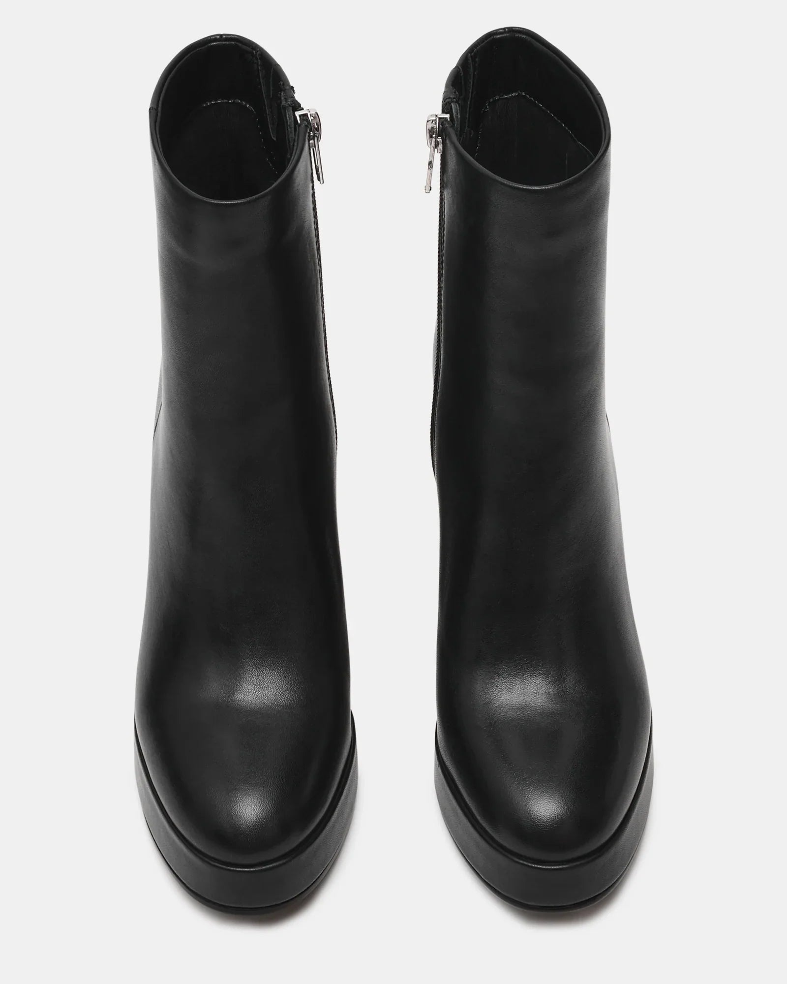 TYRA BLACK LEATHER - Women's Shoes - Steve Madden Canada