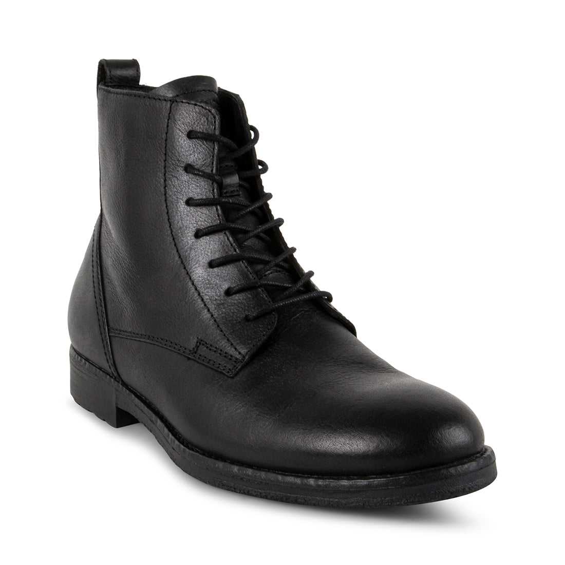 ULTRON BLACK LEATHER - Men's Shoes - Steve Madden Canada