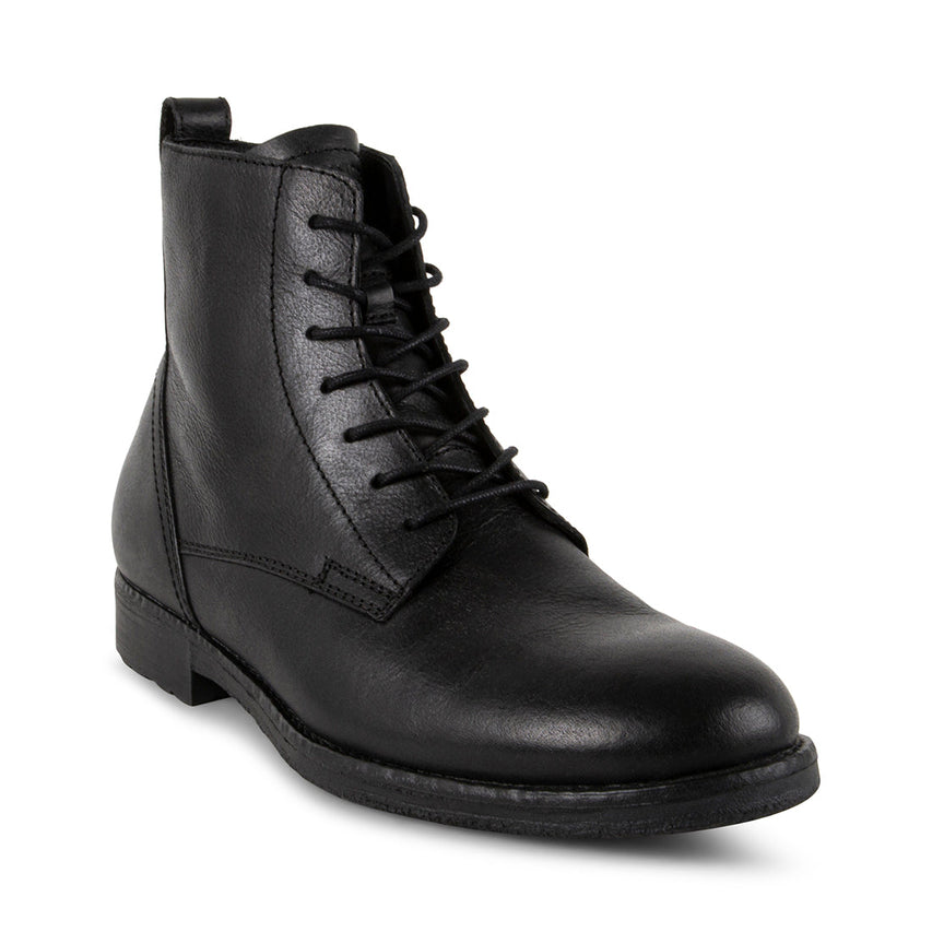 ULTRON BLACK LEATHER - Men's Shoes - Steve Madden Canada