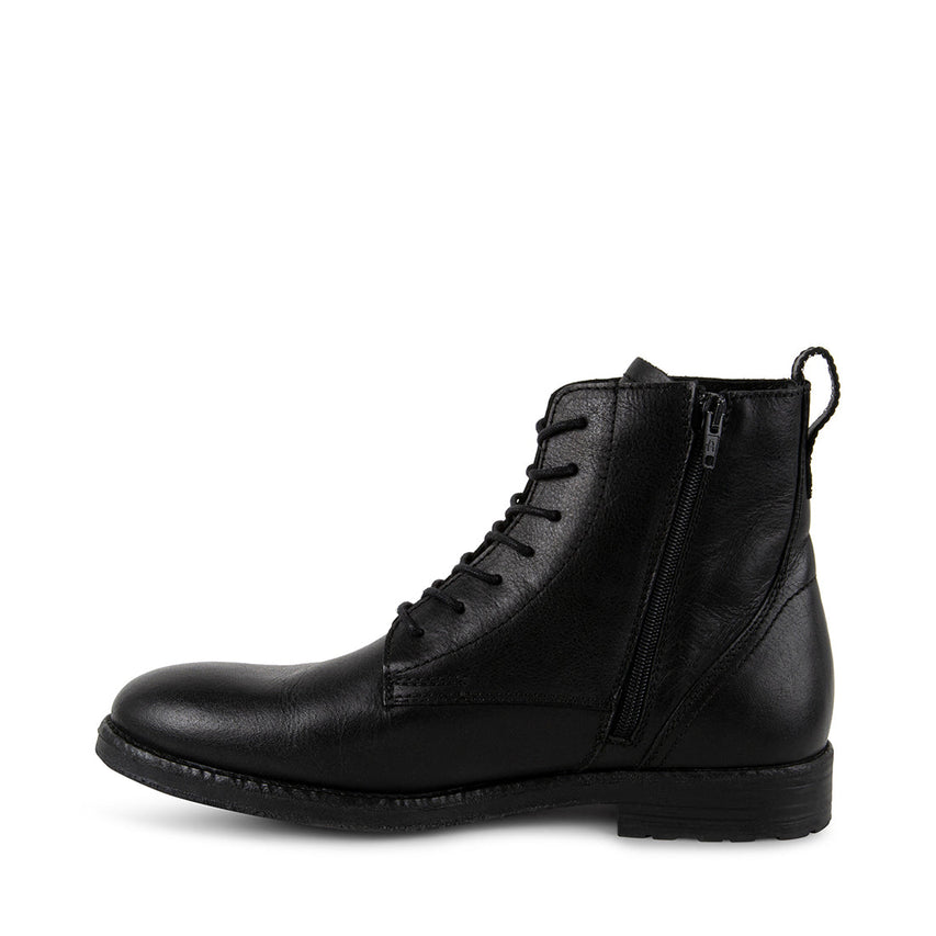ULTRON BLACK LEATHER - Men's Shoes - Steve Madden Canada