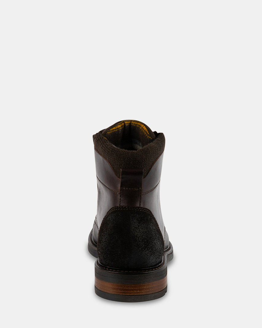 USKO BROWN LEATHER - Men's Shoes - Steve Madden Canada