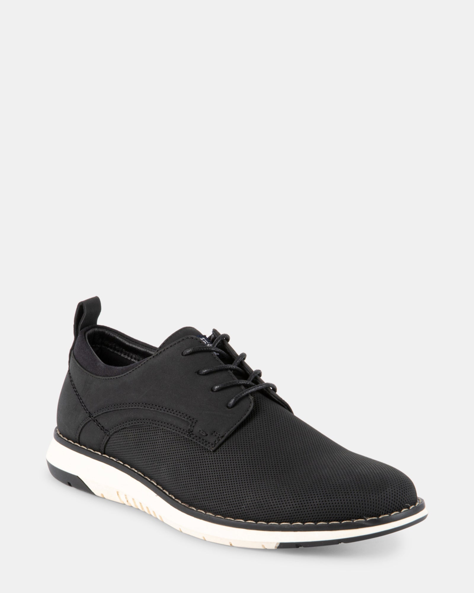 VANCITY BLACK NUBUCK - Men's Shoes - Steve Madden Canada