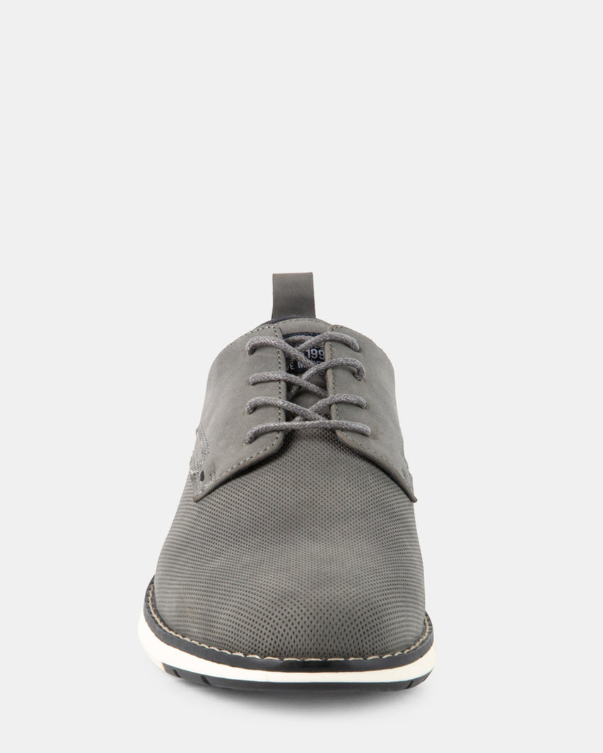 VANCITY GREY NUBUCK - Men's Shoes - Steve Madden Canada